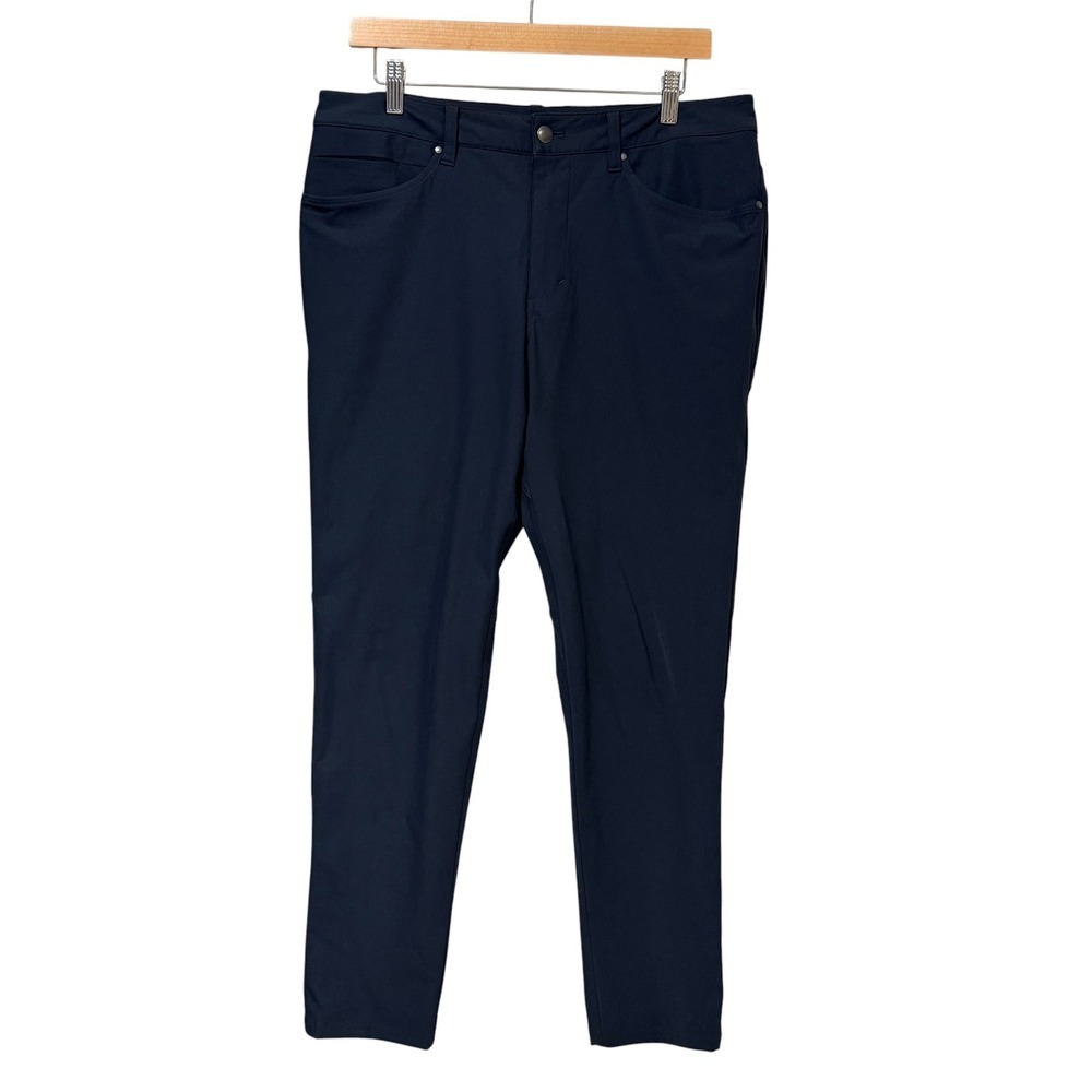 Lululemon ABC Classic-Fit Pant 33 Warpstreme grey LM5AS0S Mens 34x30